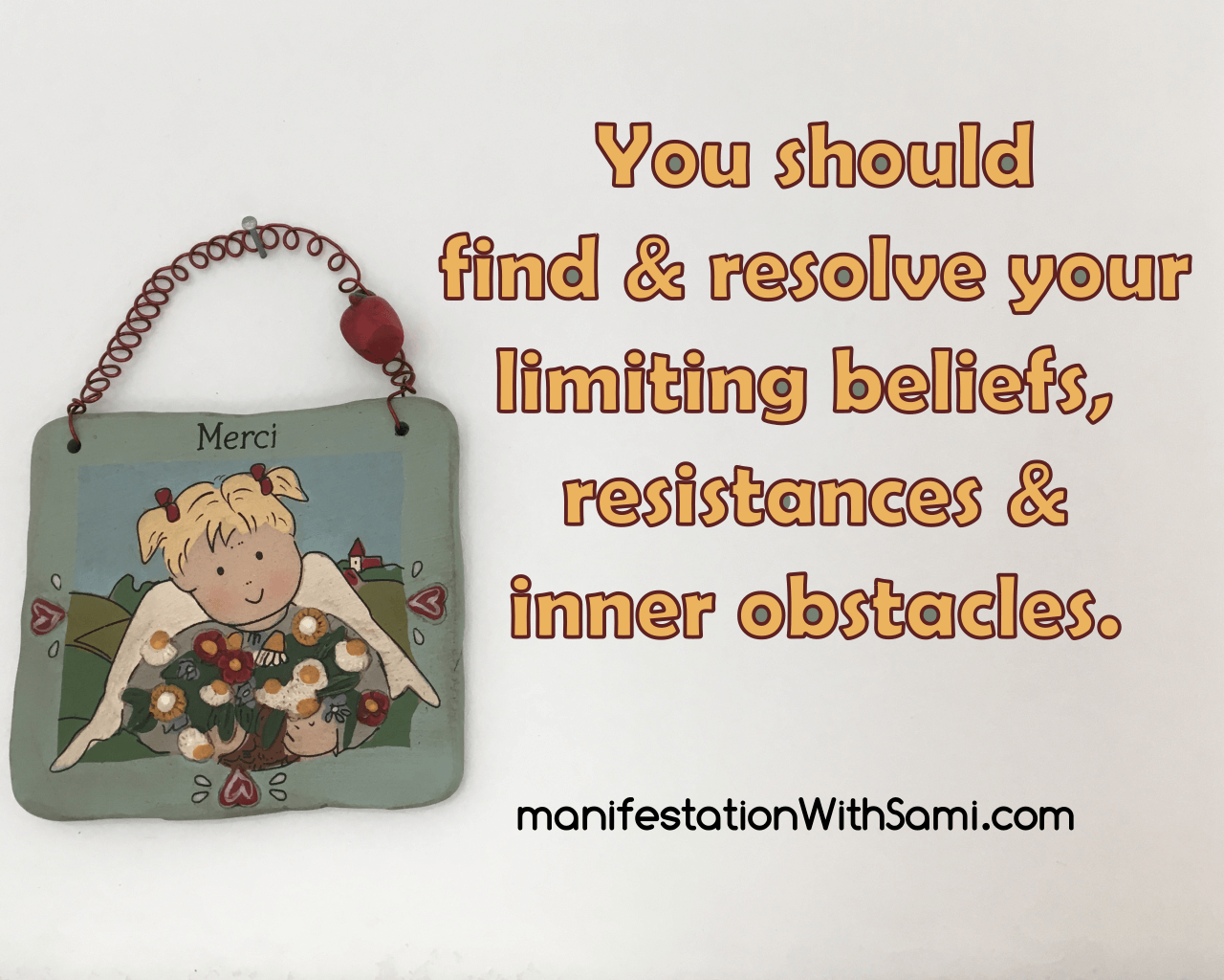 Find and resolve your limiting beliefs, resistances, and inner obstacles to manifest your desires.