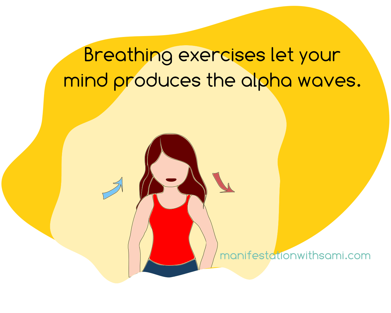 One of the effective ways to learn how to enter alpha state is to practice simple breathing for a few minutes. It will relax your mind and body and let your mind produce alpha waves.