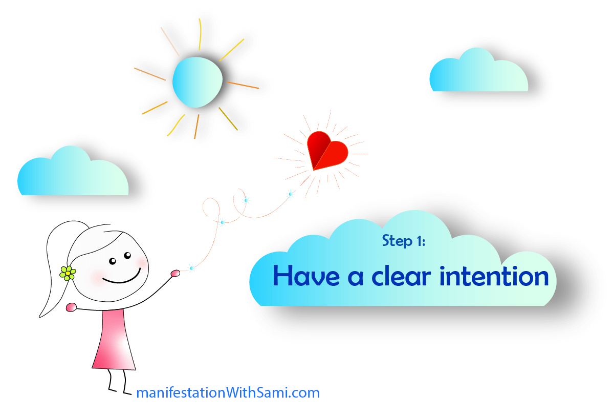 The first step of heart-brain harmony is to clarify your intention.
