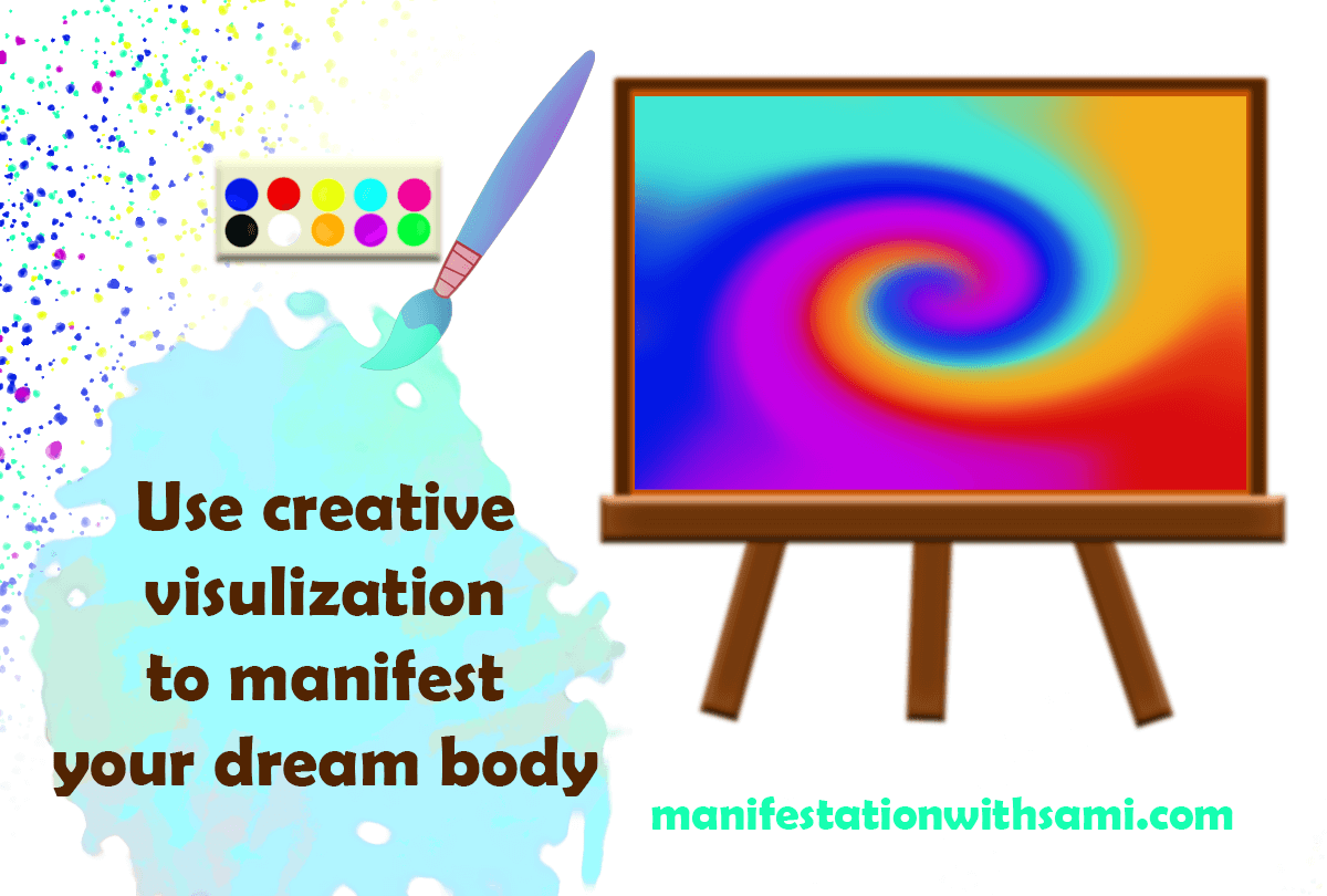 Use creative visualization to lose or gain weight with the law of attraction.