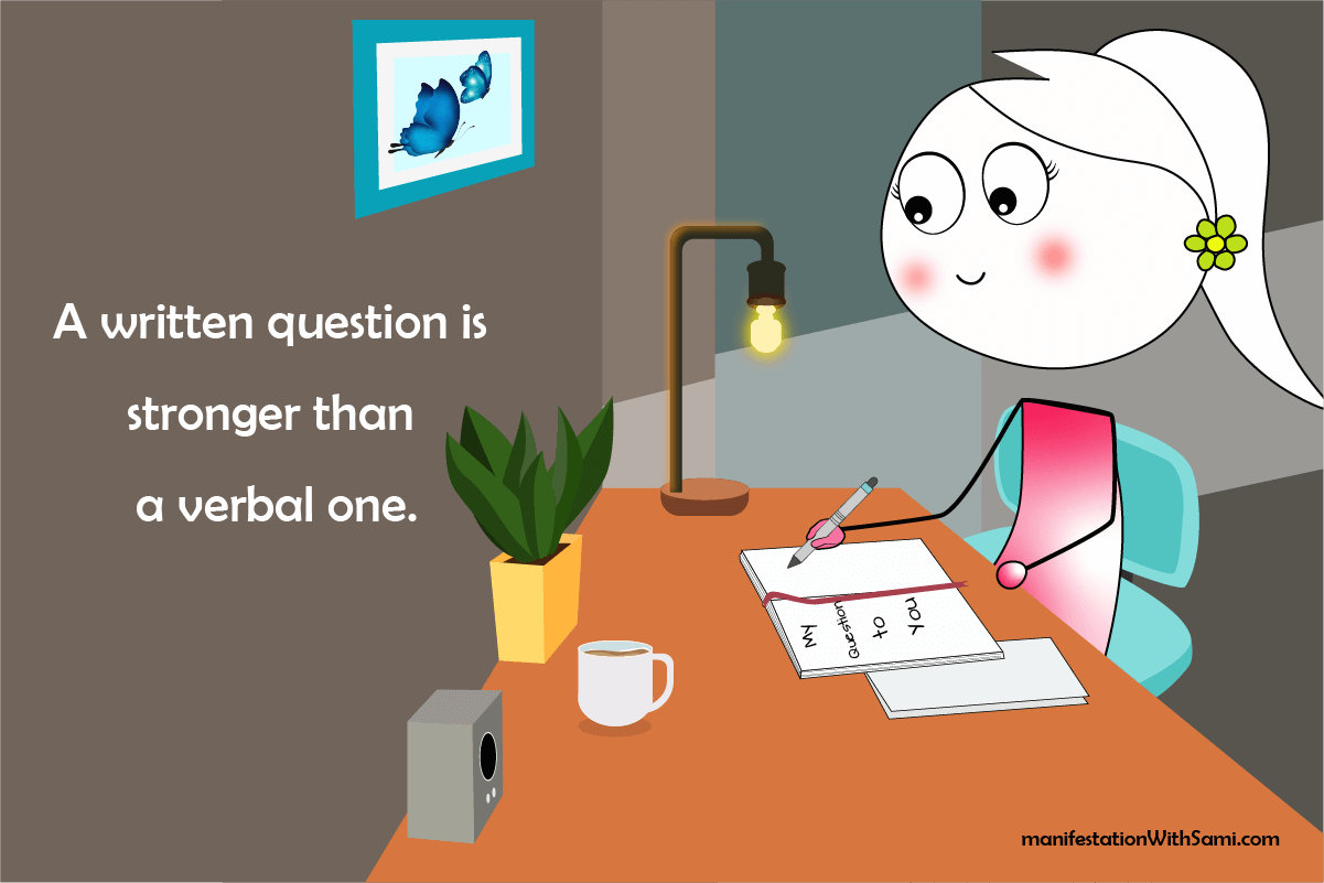 One key aspect on how to get answers from your subconscious mind is to use a written question rather than verbal one.