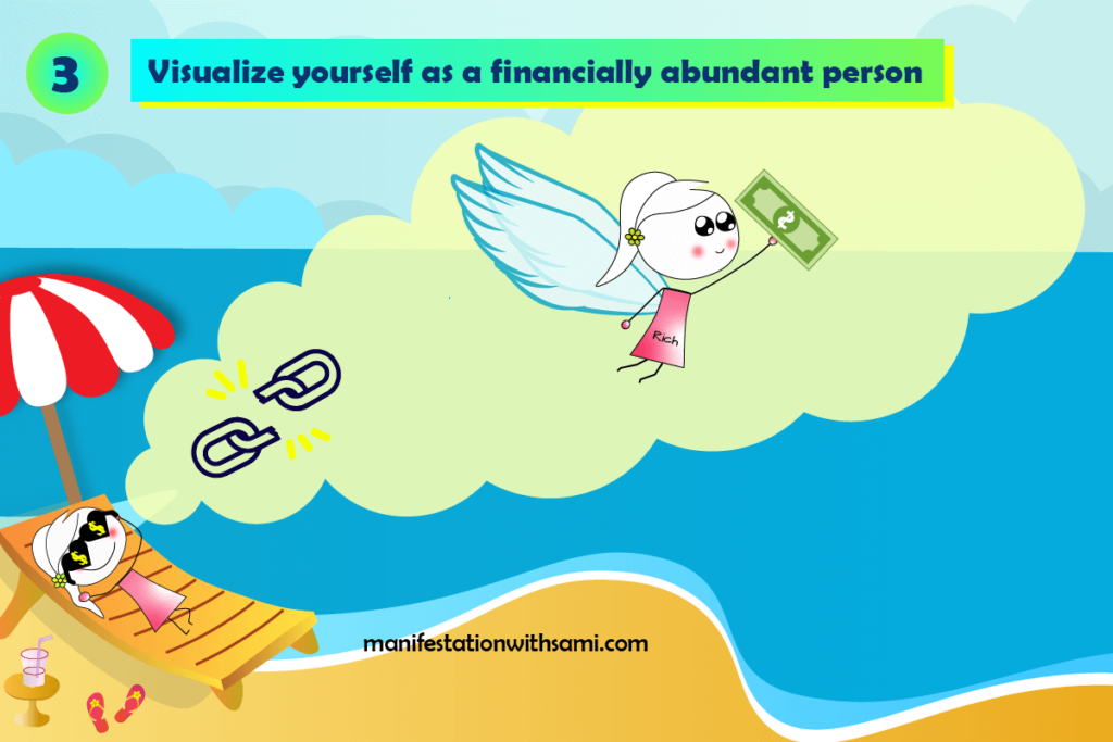 Do daily meditation and visualize that you are financially free & you became a money magnet.