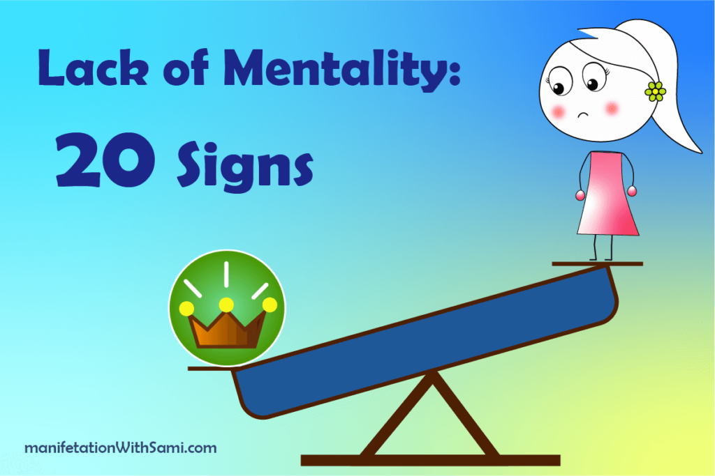 20 Signs of Lack Of Mentality